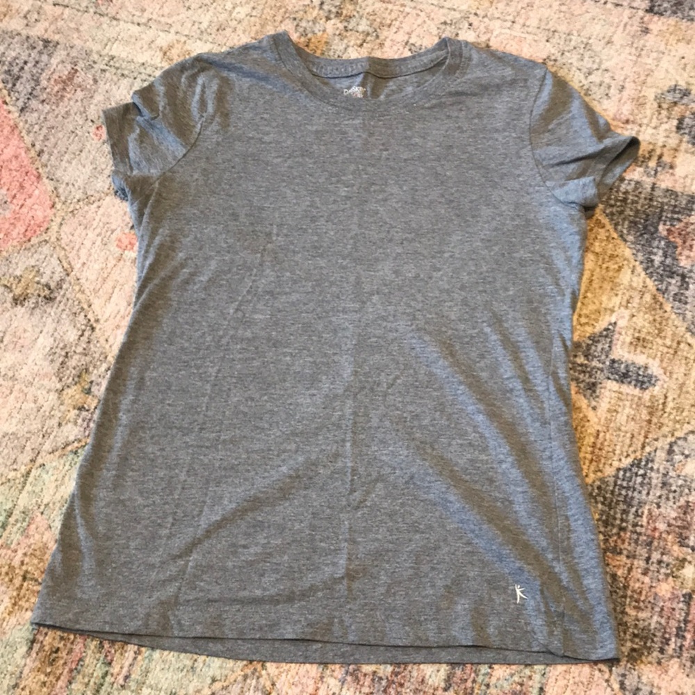 Danskin grey workout shirt